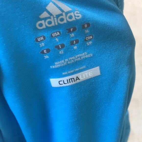 adidas Climalite Tank with Built in Bra Blue Women's Size Small - Picture 7 of 7